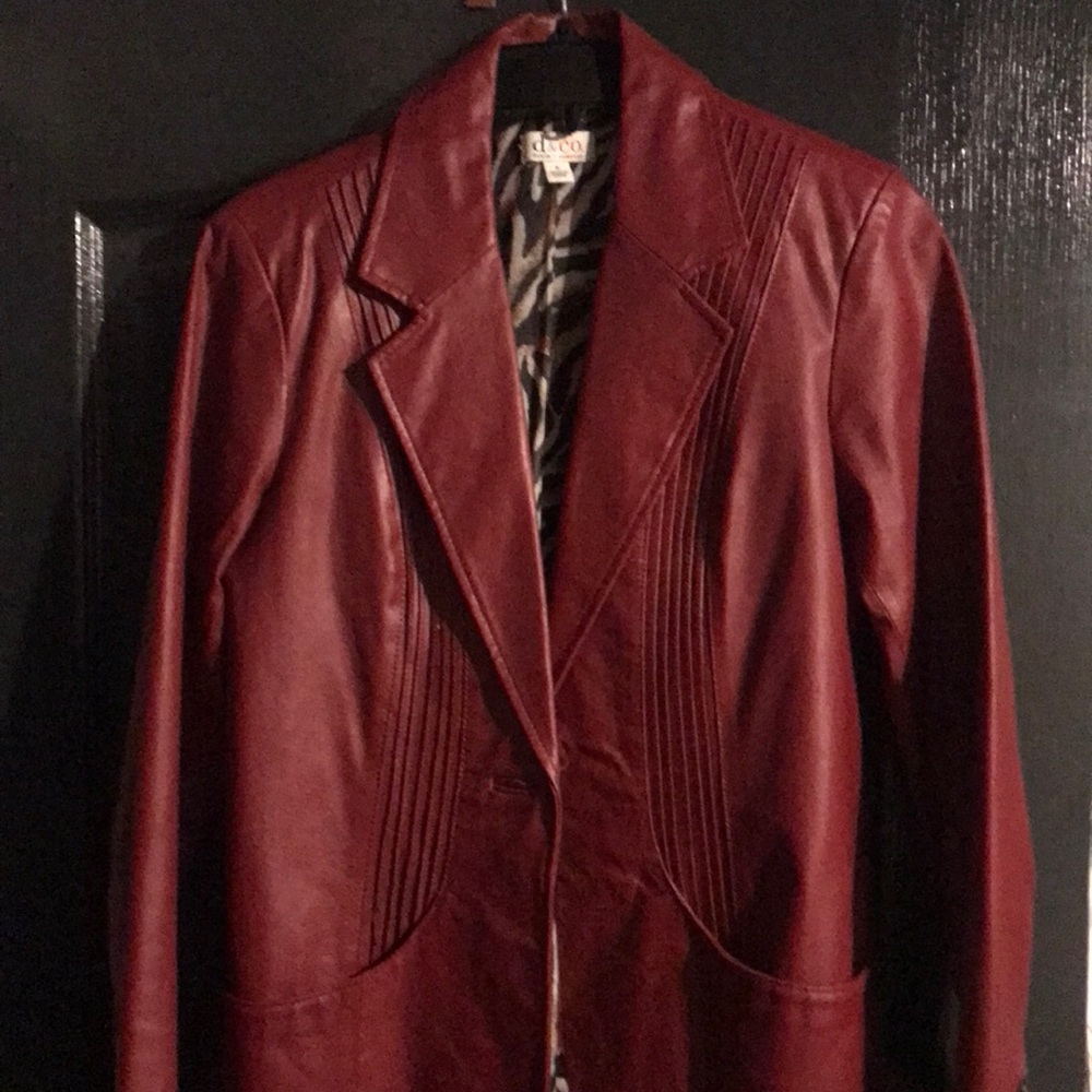 Red Leather Jacket